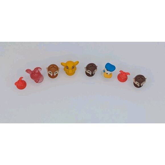 Disney Micro Pops Best Buddies Lot of 8 Mini Figures Toy Collectibles - Picture 2 of 6